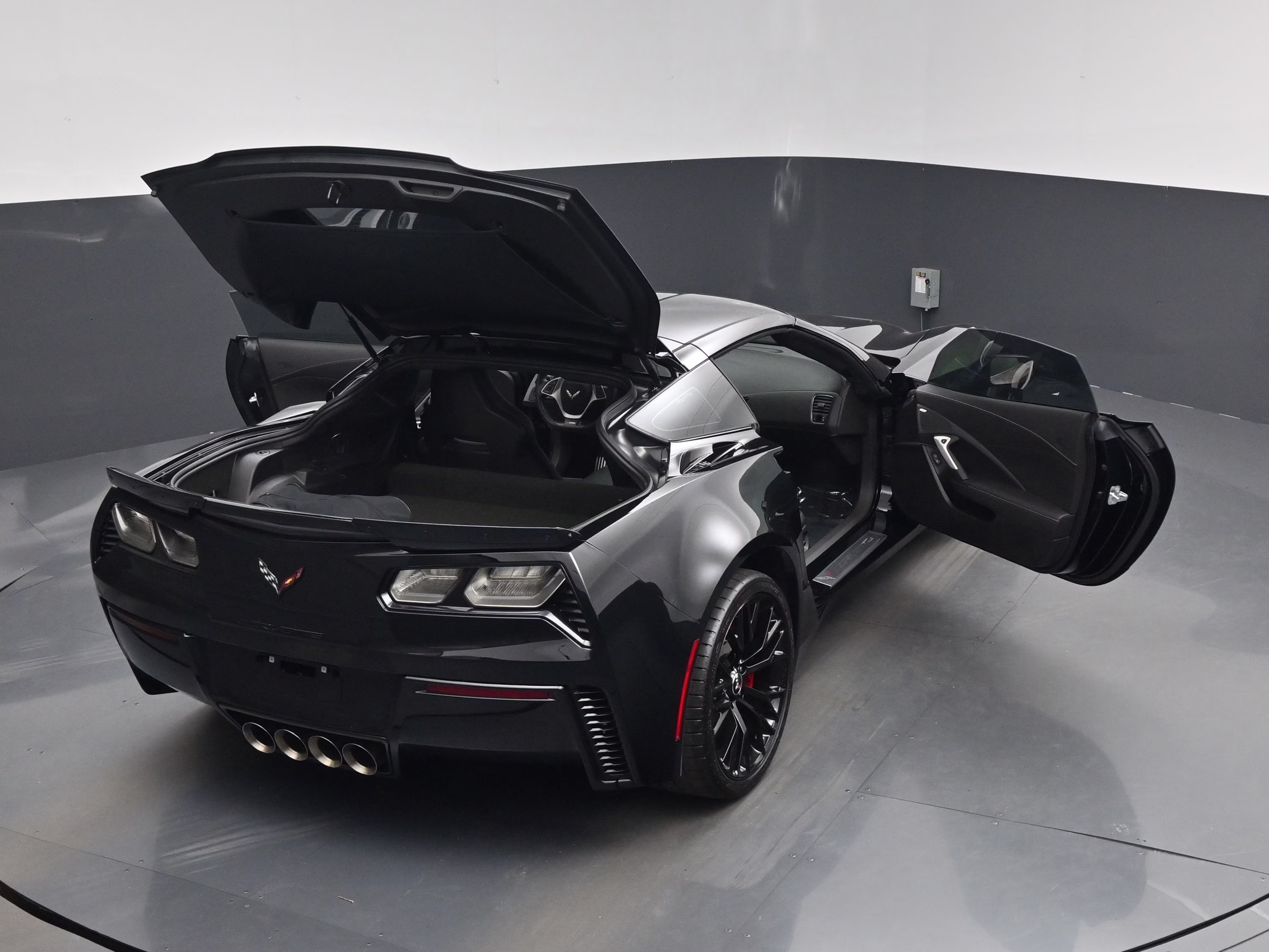 2015 Black Chevrolet Corvette Z06 RWD Coupe