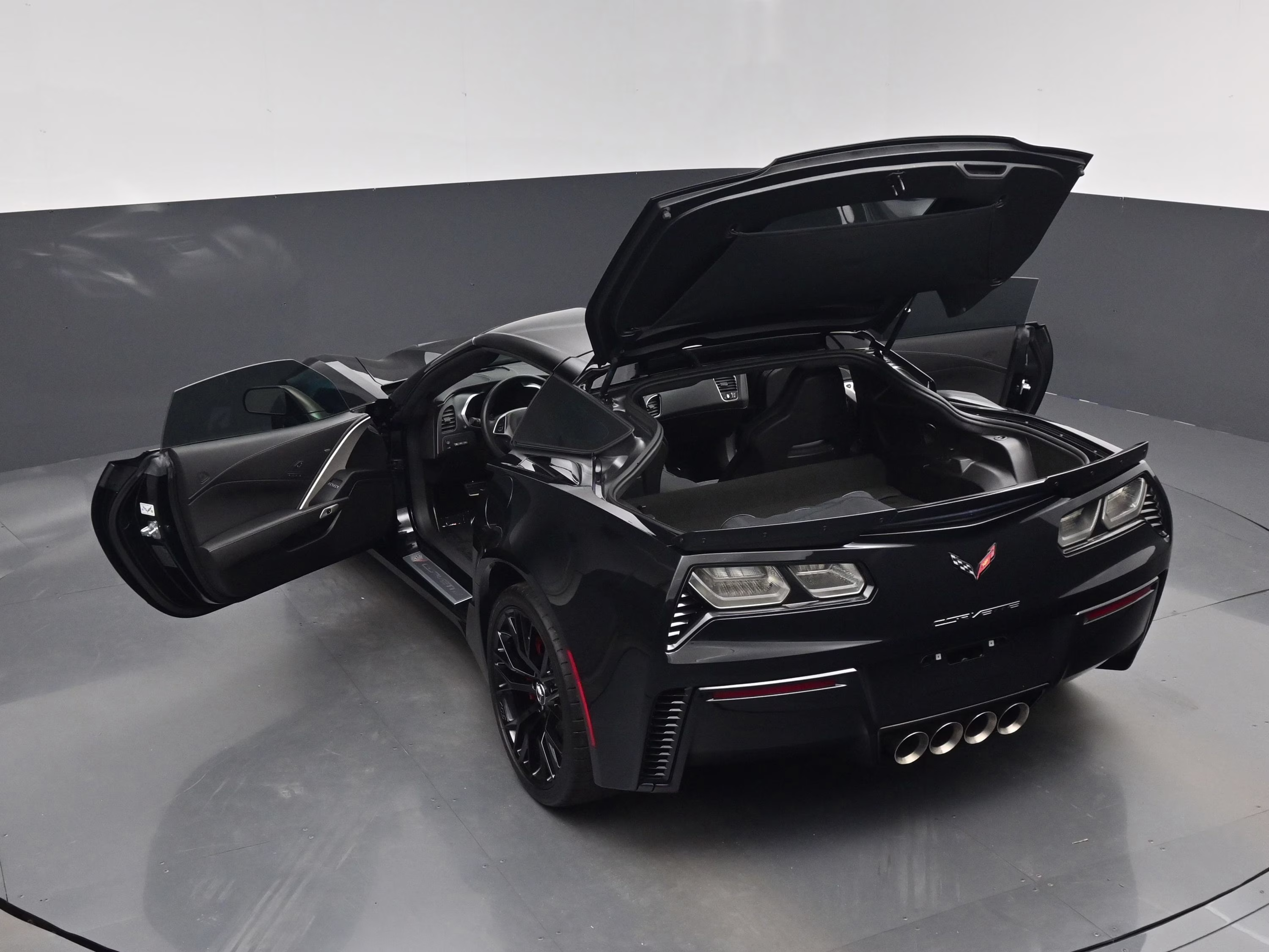 2015 Black Chevrolet Corvette Z06 RWD Coupe