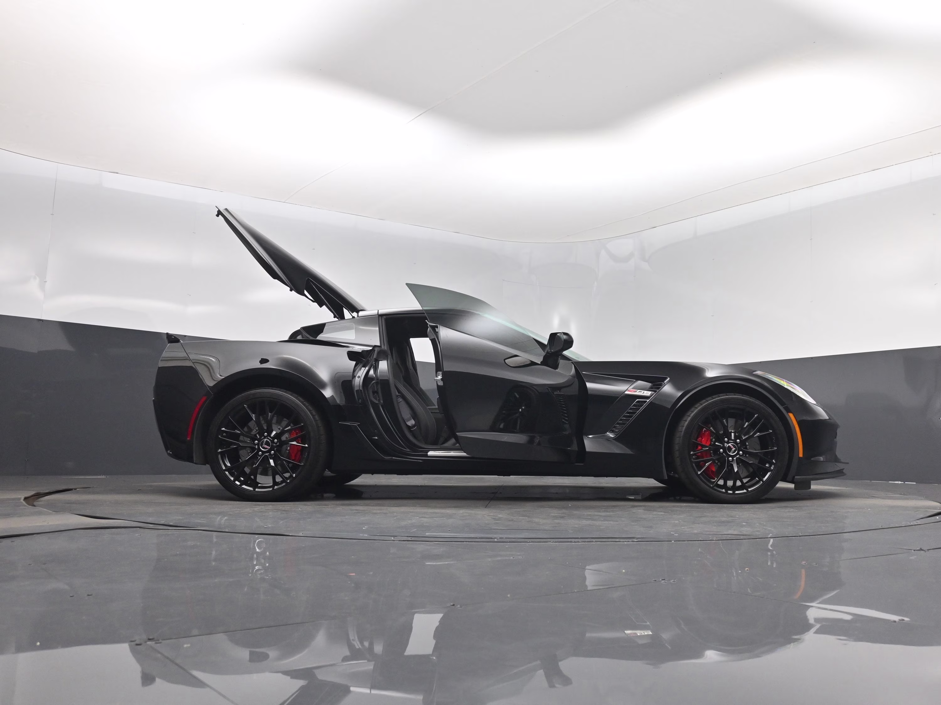 2015 Black Chevrolet Corvette Z06 RWD Coupe