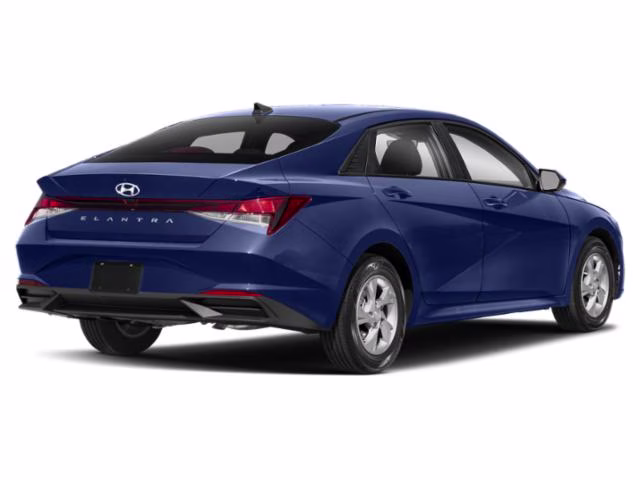 2021 Intense Blue Hyundai Elantra SE FWD Sedan