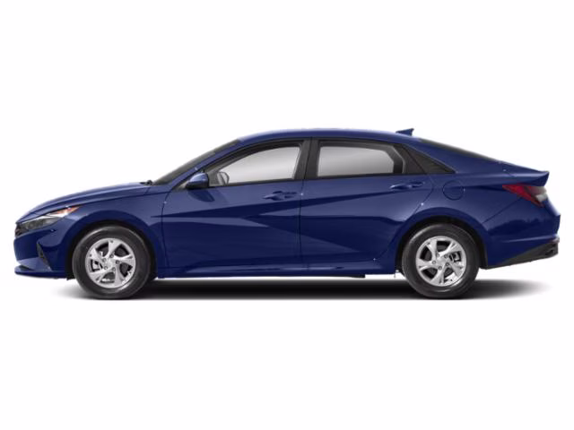 2021 Intense Blue Hyundai Elantra SE FWD Sedan