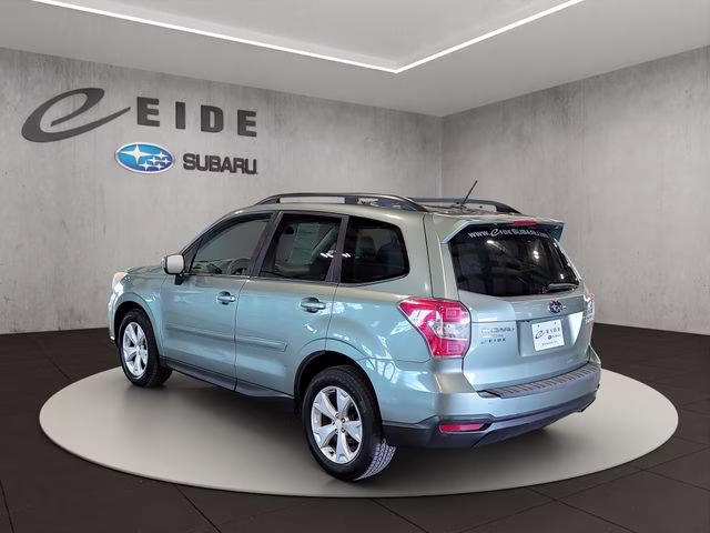 2015 Jasmine Green Metallic Subaru Forester 2.5i Limited AWD SUV