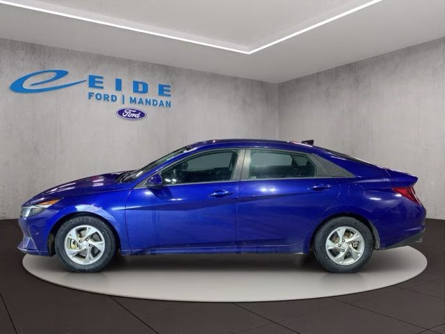 2021 Intense Blue Hyundai Elantra SE FWD Sedan