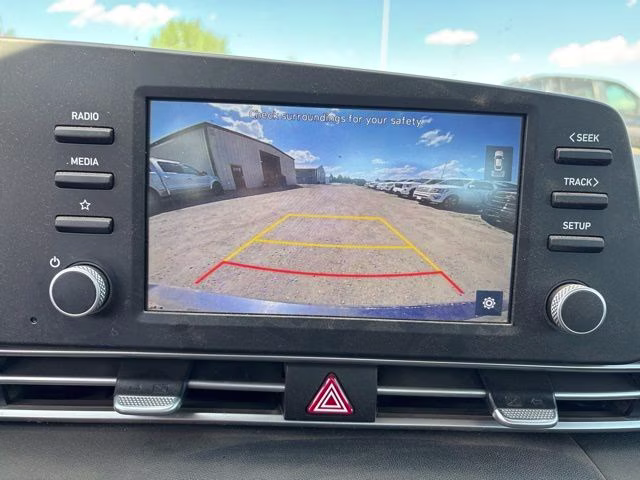2021 Intense Blue Hyundai Elantra SE FWD Sedan