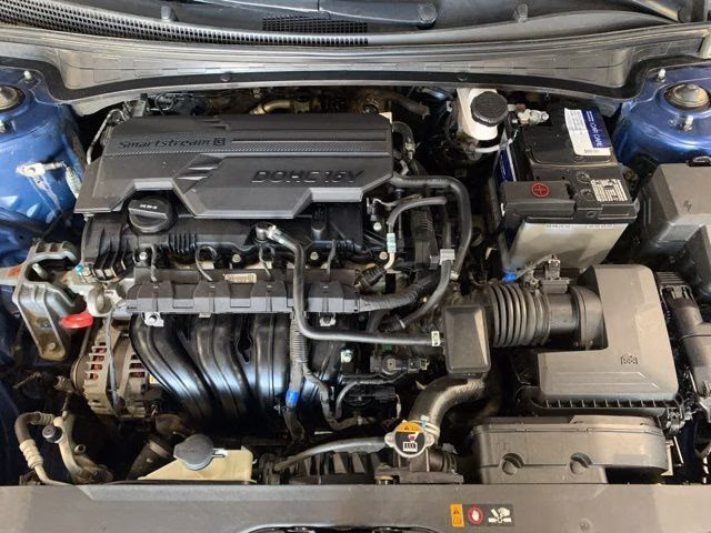 2021 Intense Blue Hyundai Elantra SE FWD Sedan