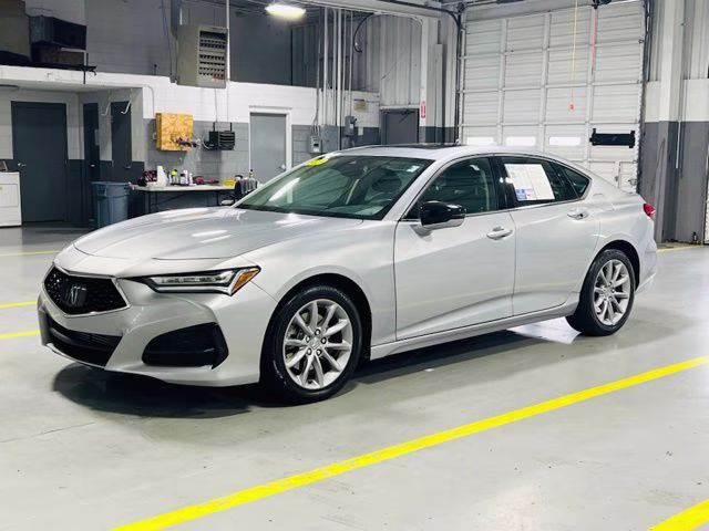 2023 Silver Acura TLX Base FWD Sedan