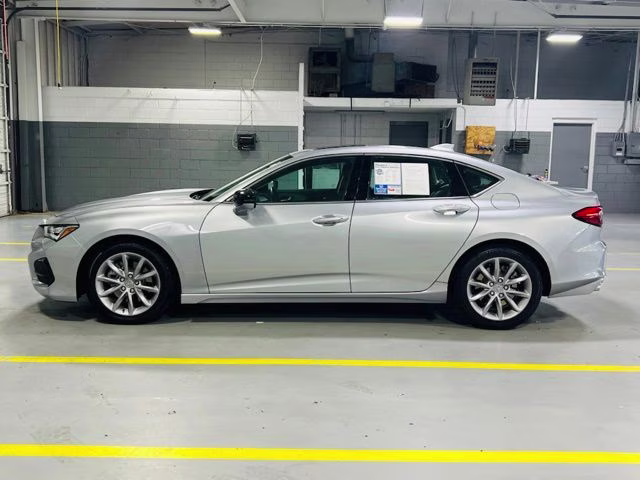 2023 Silver Acura TLX Base FWD Sedan