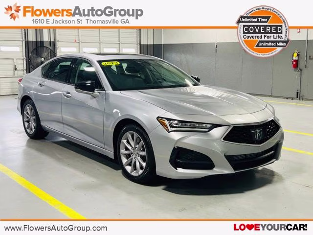 2023 Silver Acura TLX Base FWD Sedan