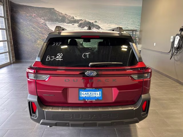 2026 Crimson Red Pearl Subaru Outback Premium AWD SUV