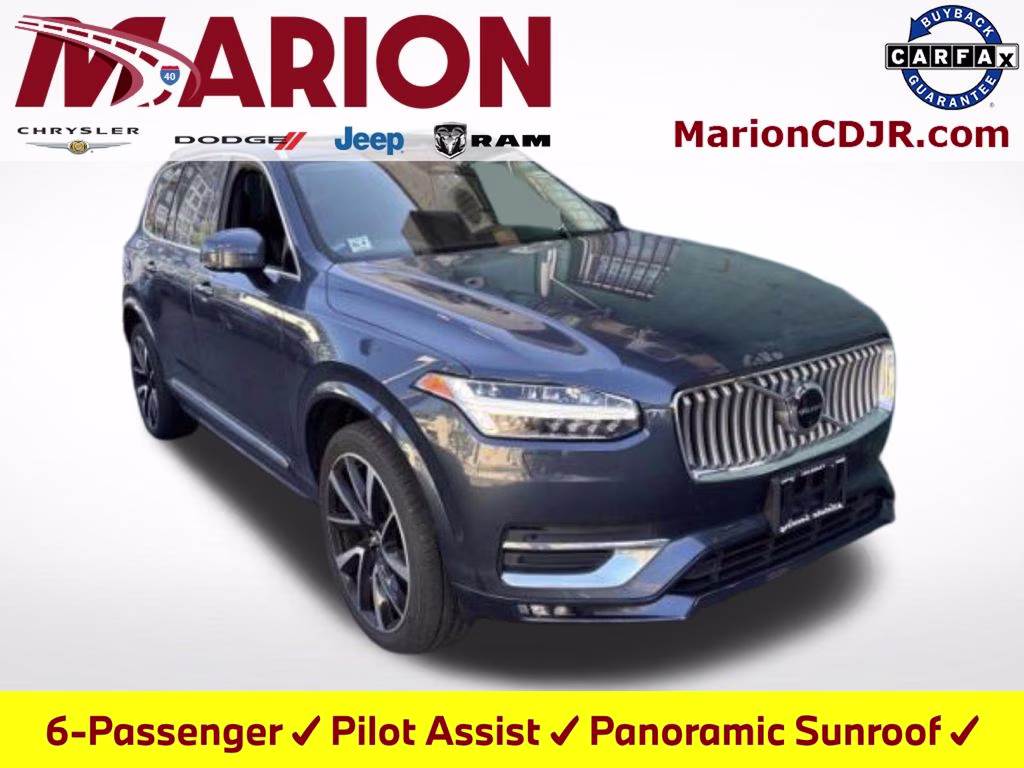 2023 Denim Blue Metallic Volvo XC90 B6 Plus 6-Seater AWD SUV