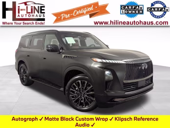 2025 Mineral Black INFINITI QX80 AUTOGRAPH 4X4 SUV