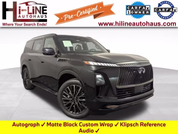 2025 Mineral Black INFINITI QX80 AUTOGRAPH 4X4 SUV