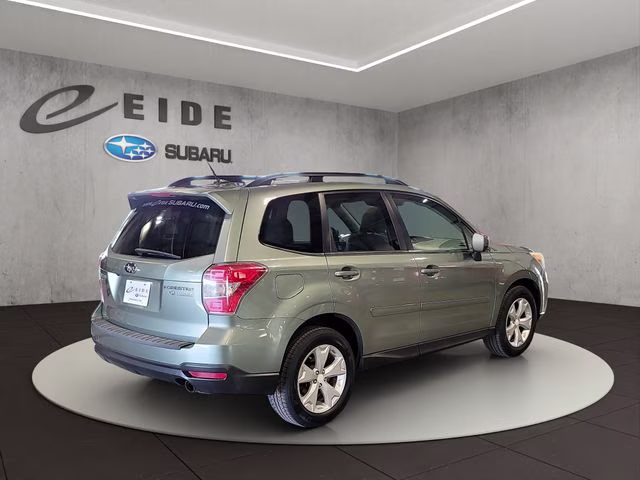 2015 Jasmine Green Metallic Subaru Forester 2.5i Limited AWD SUV
