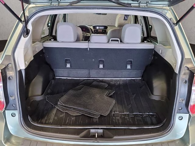 2015 Jasmine Green Metallic Subaru Forester 2.5i Limited AWD SUV
