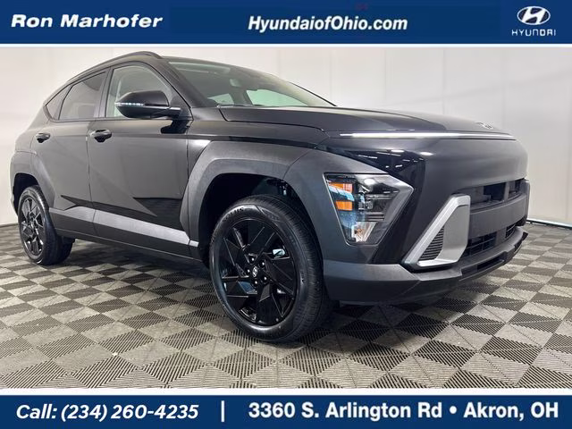 2026 Abyss Black Pearl Hyundai Kona SEL Sport AWD SUV