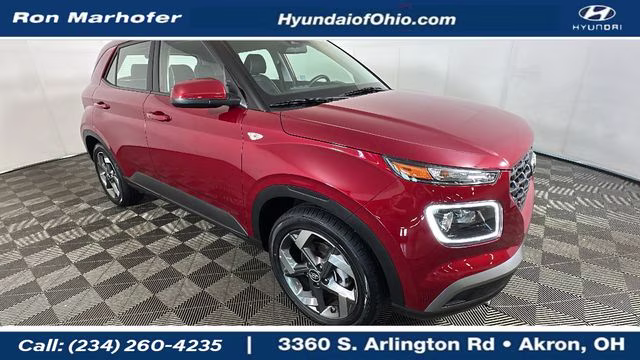 2025 Ultimate Red Hyundai Venue Limited FWD SUV