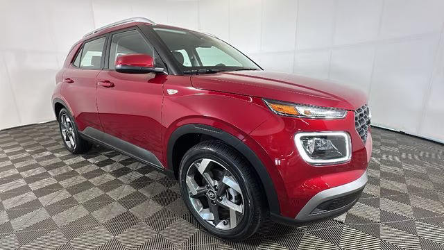 2025 Ultimate Red Hyundai Venue Limited FWD SUV