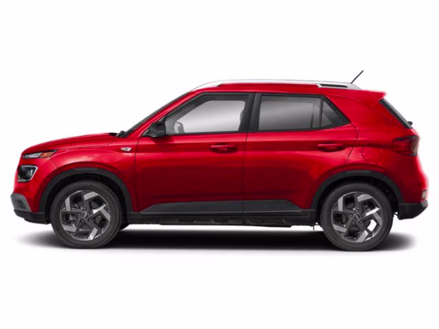 2025 Ultimate Red Hyundai Venue Limited FWD SUV