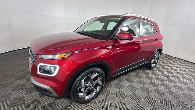 2025 Ultimate Red Hyundai Venue Limited FWD SUV