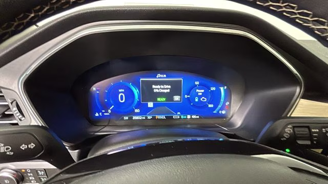 2021 Blue Metallic Ford Escape Plug-In Hybrid Titanium FWD SUV
