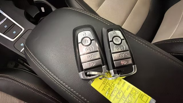 2021 Blue Metallic Ford Escape Plug-In Hybrid Titanium FWD SUV