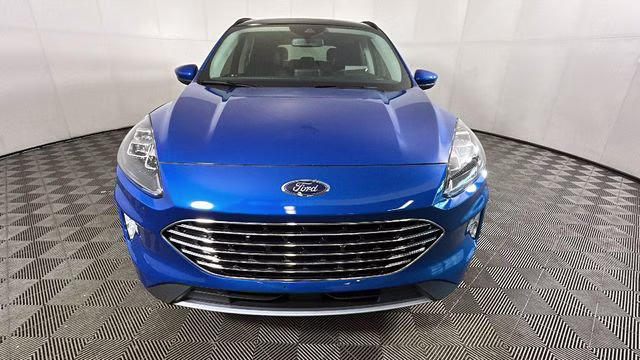 2021 Blue Metallic Ford Escape Plug-In Hybrid Titanium FWD SUV