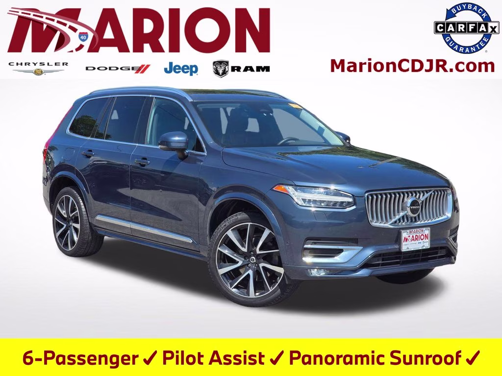 2023 Denim Blue Metallic Volvo XC90 B6 Plus 6-Seater AWD SUV