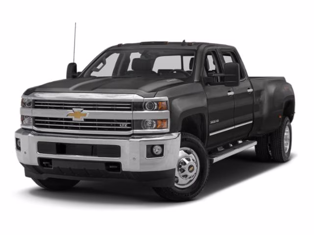 2015 Tungsten Metallic Chevrolet Silverado 3500HD LTZ 4X4 Truck