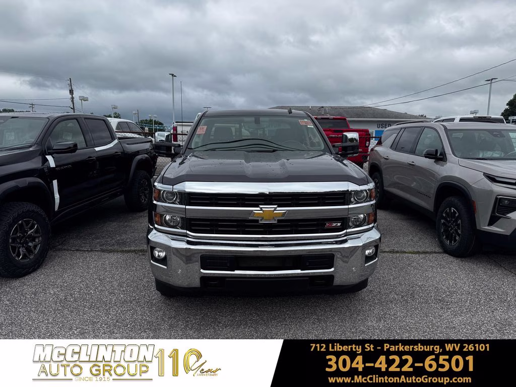 2015 Tungsten Metallic Chevrolet Silverado 3500HD LTZ 4X4 Truck