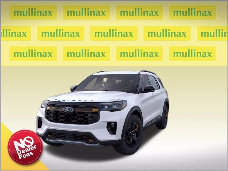 2026 White Metallic Ford Explorer Tremor 4X4 SUV