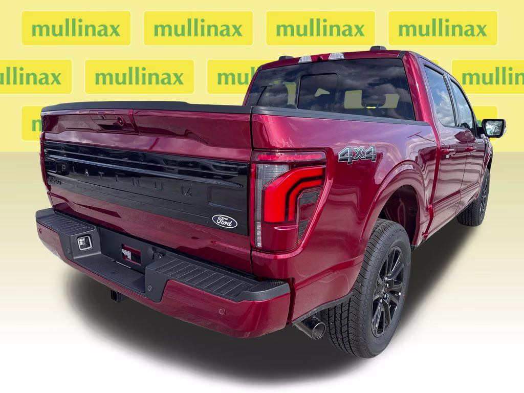 2026 Ruby Red Metallic Tinted Clearcoat Ford F-150 Platinum 4X4 Truck
