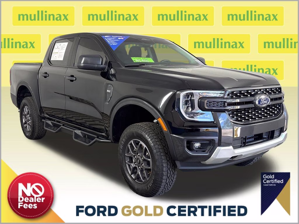 2025 Shadow Black Ford Ranger XLT 4X4 Truck