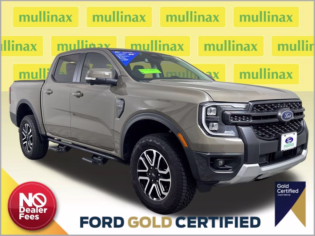 2025 Gray Ford Ranger Lariat 4X4 Truck