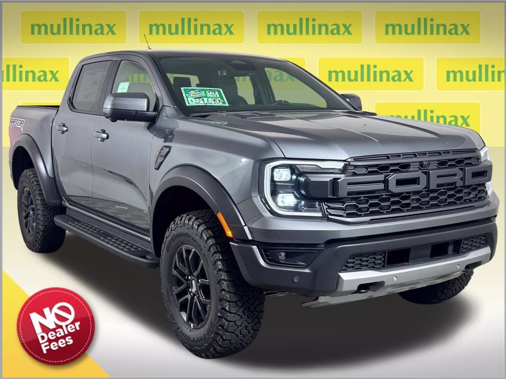 2026 Carbonized Gray Metallic Ford Ranger Raptor 4X4 Truck