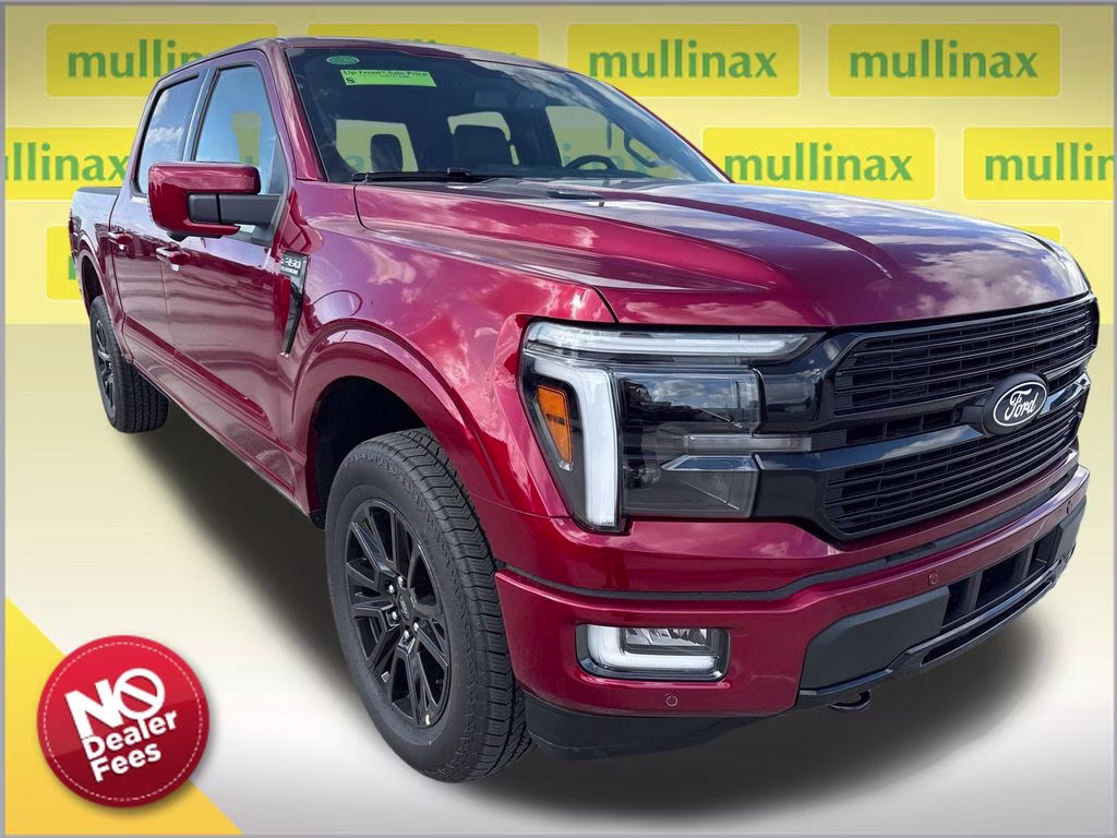 2026 Ruby Red Metallic Tinted Clearcoat Ford F-150 Platinum 4X4 Truck