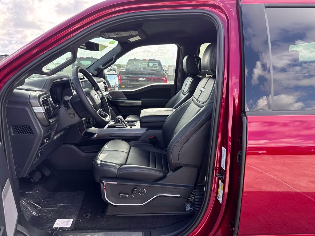 2026 Ruby Red Metallic Tinted Clearcoat Ford F-150 Platinum 4X4 Truck