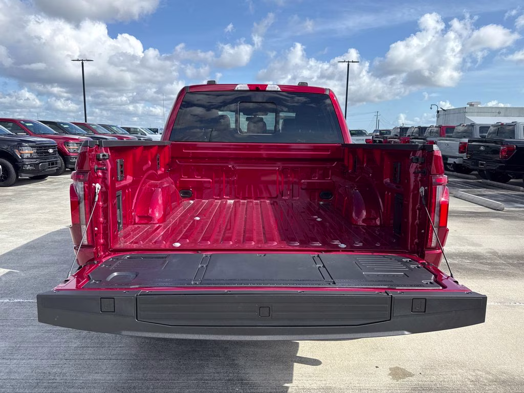 2026 Ruby Red Metallic Tinted Clearcoat Ford F-150 Platinum 4X4 Truck