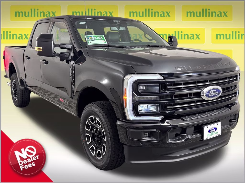 2026 Agate Black Metallic Ford Super Duty F-350 SRW Platinum 4X4 Truck