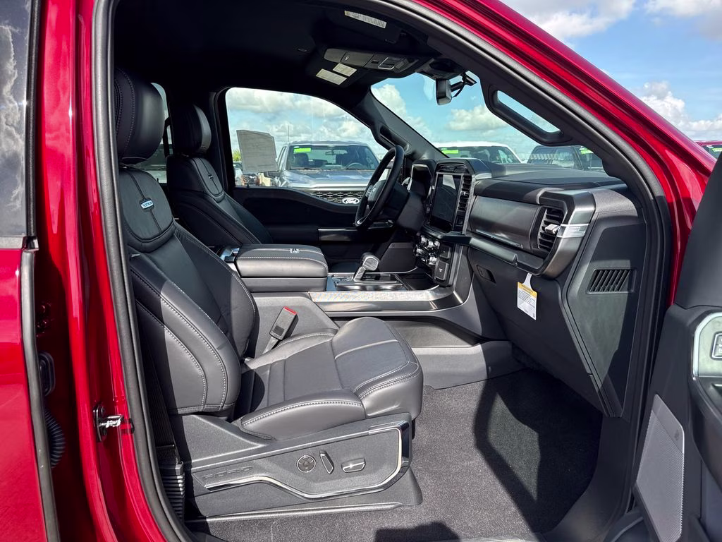 2026 Ruby Red Metallic Tinted Clearcoat Ford F-150 Platinum 4X4 Truck