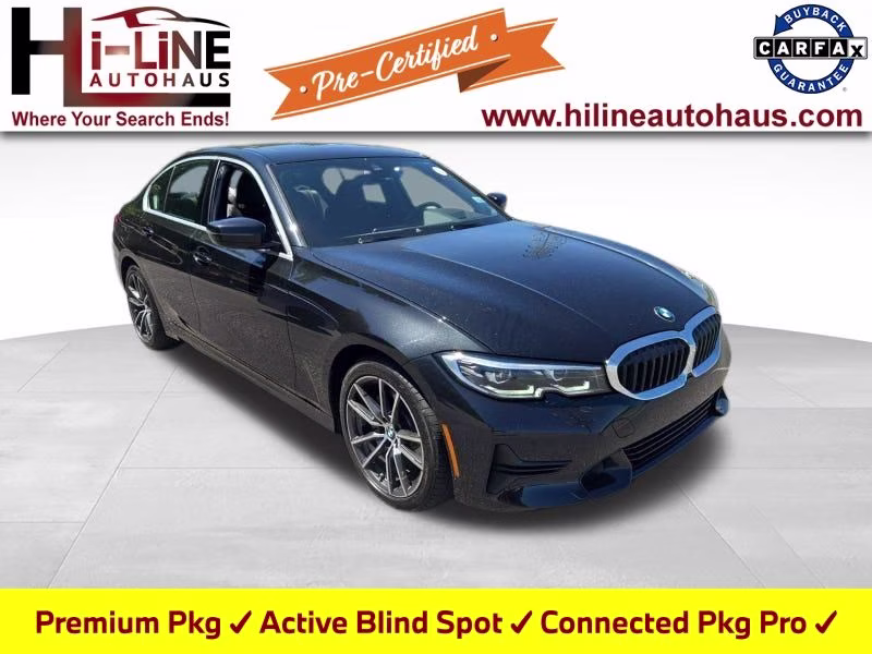 2020 Black Sapphire Metallic BMW 3 Series 330i RWD Sedan