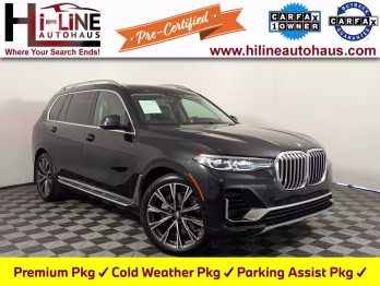 2021 Black Sapphire Metallic BMW X7 xDrive40i AWD SUV