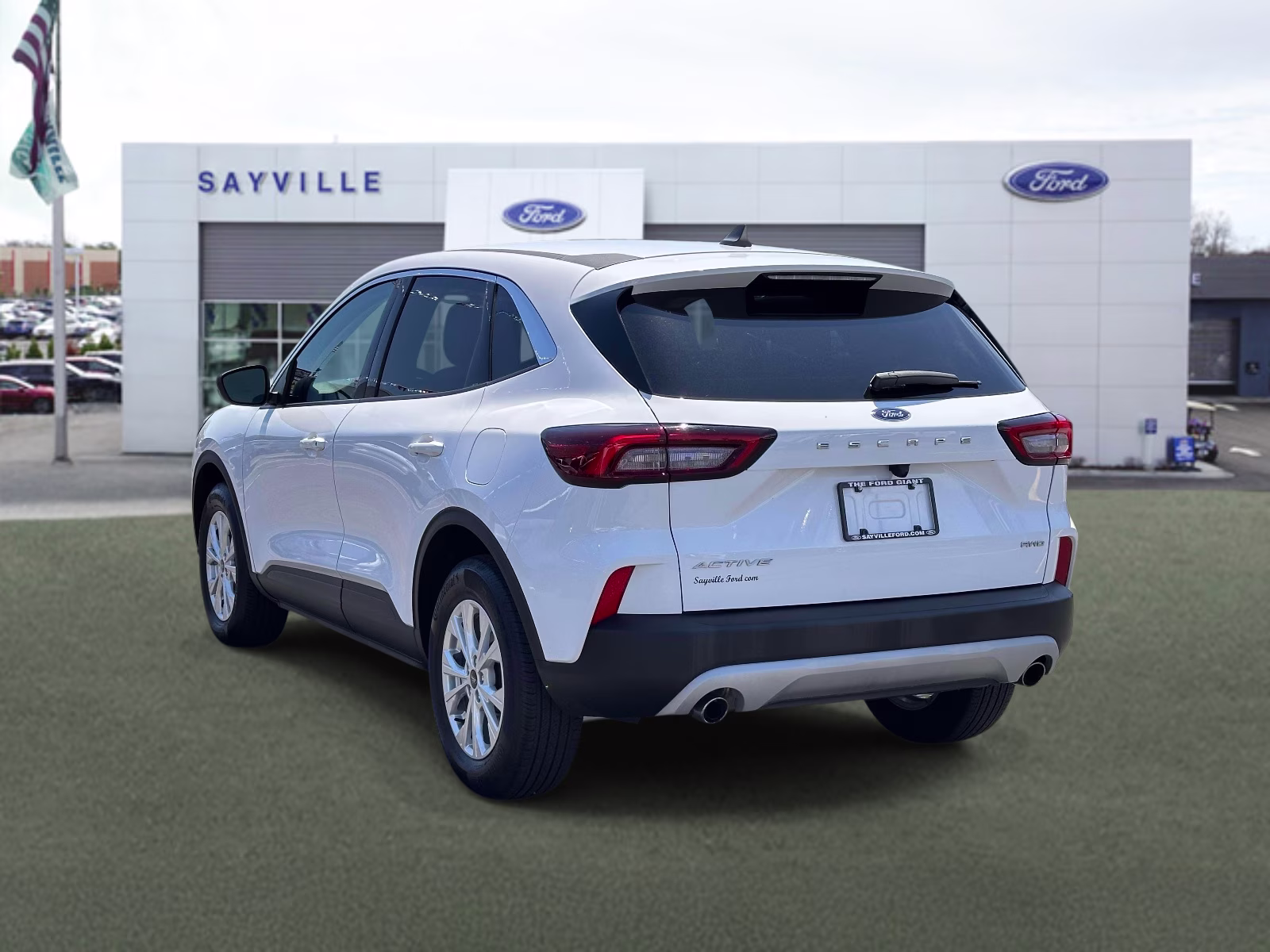 2023 Oxford White Ford Escape Active AWD AWD SUV
