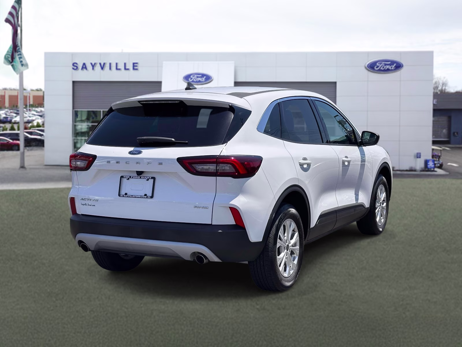2023 Oxford White Ford Escape Active AWD AWD SUV