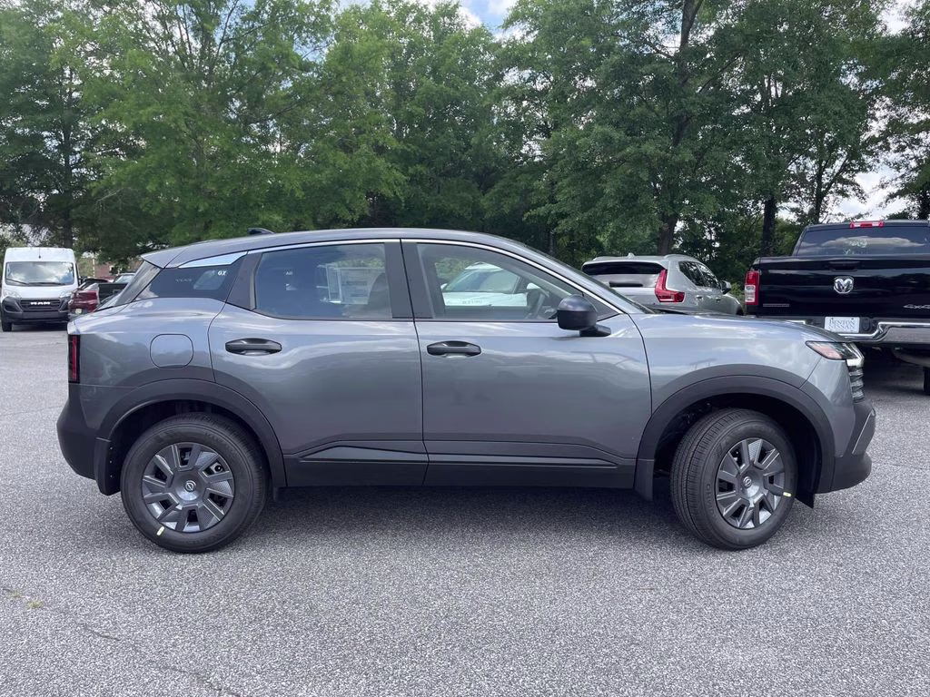 2026 Gun Metallic Nissan Kicks S FWD SUV