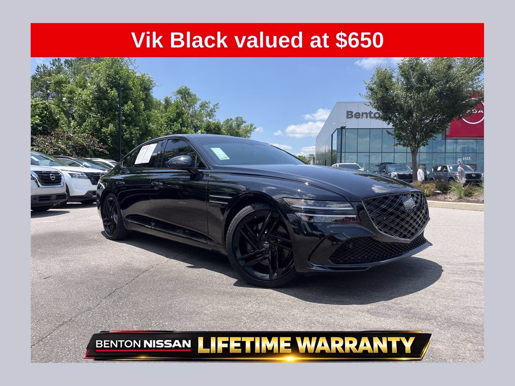 2026 Vik Black Genesis G80 3.5T AWD Sedan