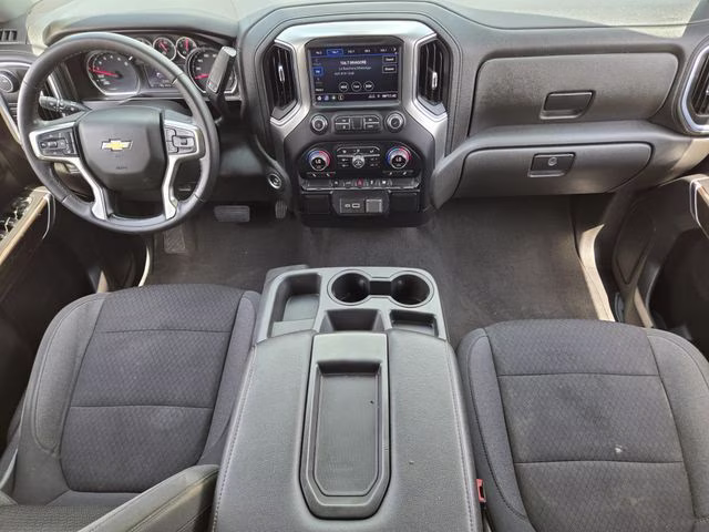 2021 Summit White Chevrolet Silverado 1500 LT RWD Truck