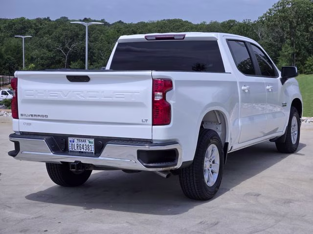 2021 Summit White Chevrolet Silverado 1500 LT RWD Truck