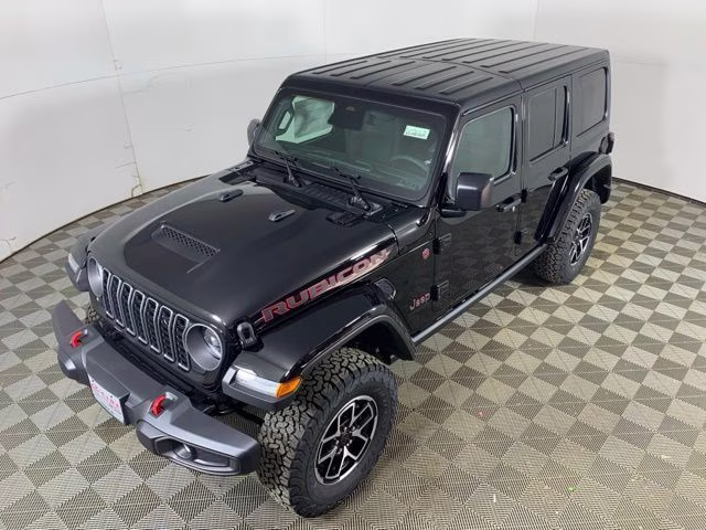 2026 Black Clearcoat Jeep Wrangler 4-Door Rubicon 4X4 SUV