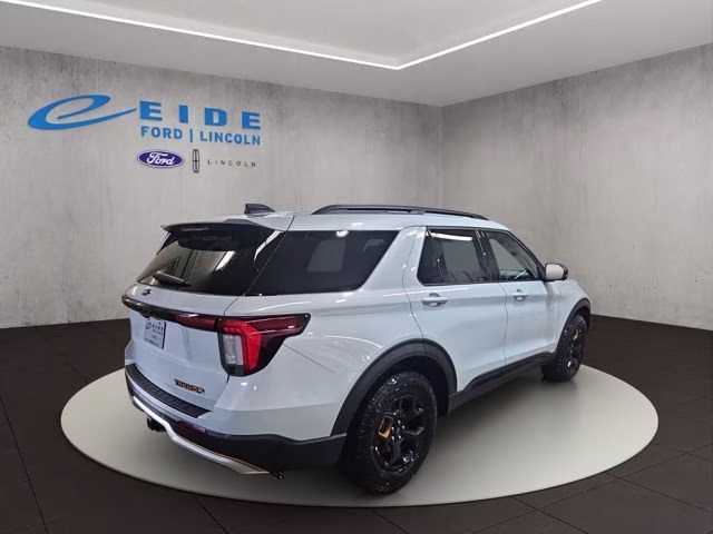 2026 Space White Metallic Ford Explorer Tremor 4X4 SUV