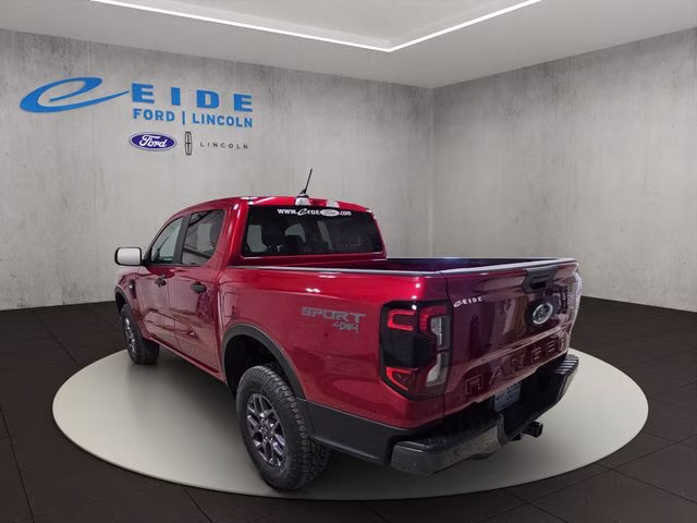 2026 Ruby Red Metallic Tinted Clearcoat Ford Ranger XLT 4X4 Truck